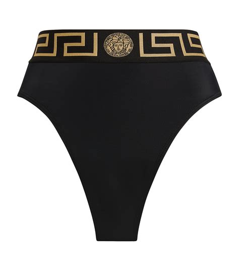 Versace high waist bikini bottom